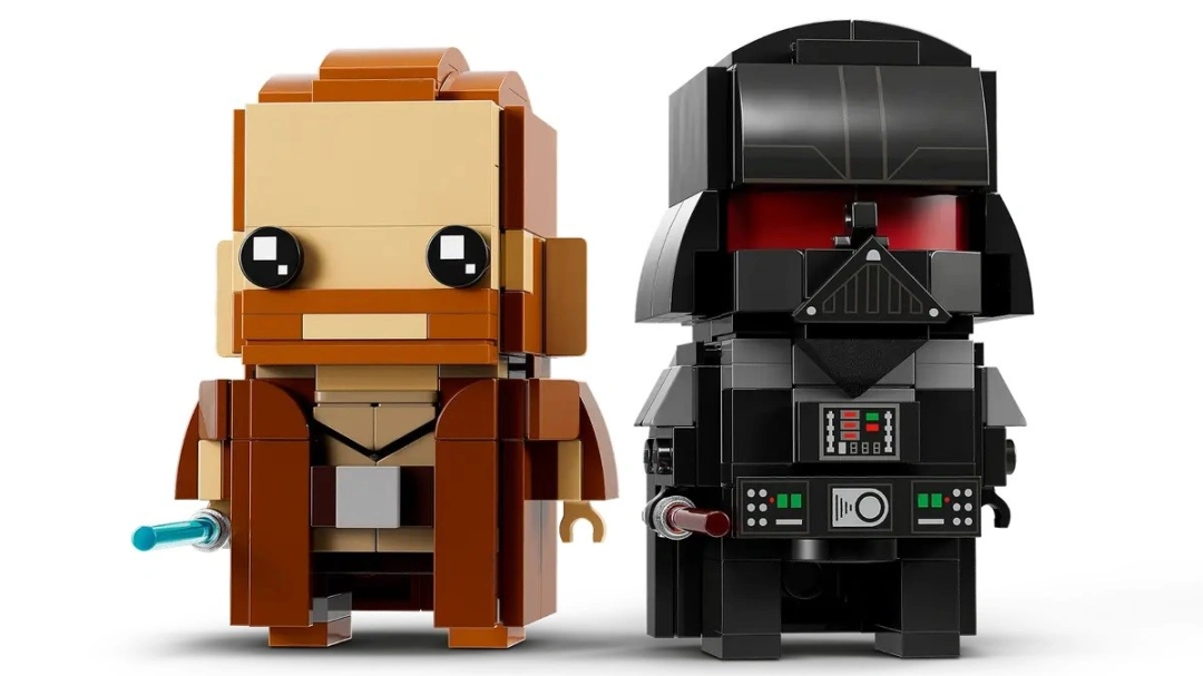 LEGO BRICKHEADZ STAR WARS 40547 Obi-Wan Kenobi a Darth Vader