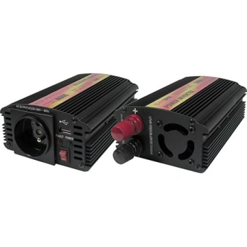 Měnič napětí Carspa CAR300U-12 12V/230V+USB 300W, modifikovaná sinus