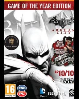 Batman Arkham City Game of the Year Edition - pro PC (el. verze)