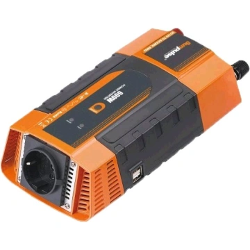 Carspa PID600 - měnič napětí 12V/230V+2xUSB 600W