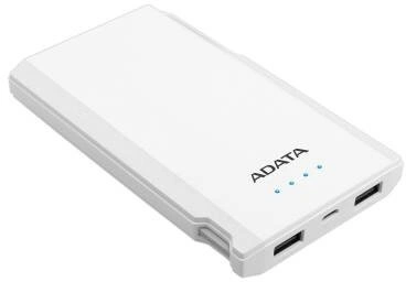 ADATA S10000, powerbanka 10000mAh, bílá