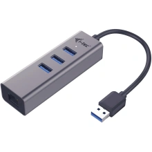 i-tec USB 3.0 Metal HUB 3 Port + Gigabit Ethernet