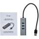 i-tec USB 3.0 Metal HUB 3 Port + Gigabit Ethernet