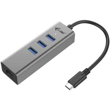 i-tec USB-C Metal HUB 3 Port + Gigabit Ethernet