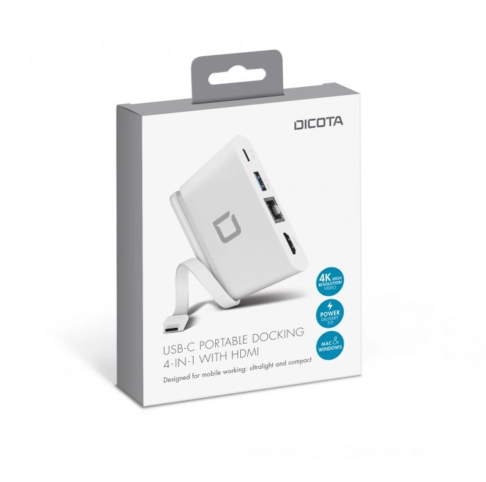 Dicota USB-C Portable Dock 4-v-1