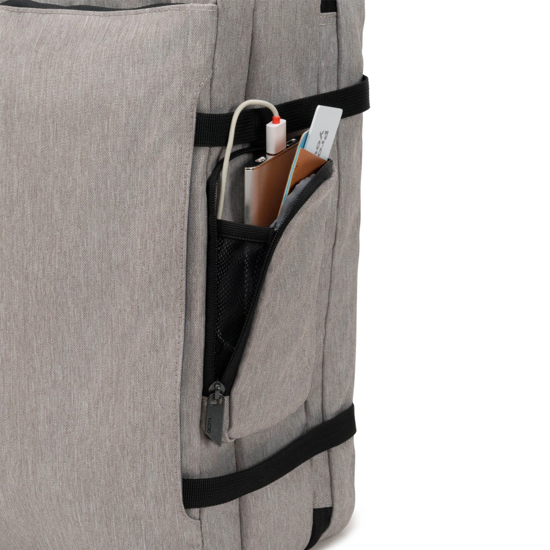 Dicota Dual Plus EDGE, Light Grey