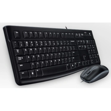 Logitech Desktop MK120, drátový, USB, CZ