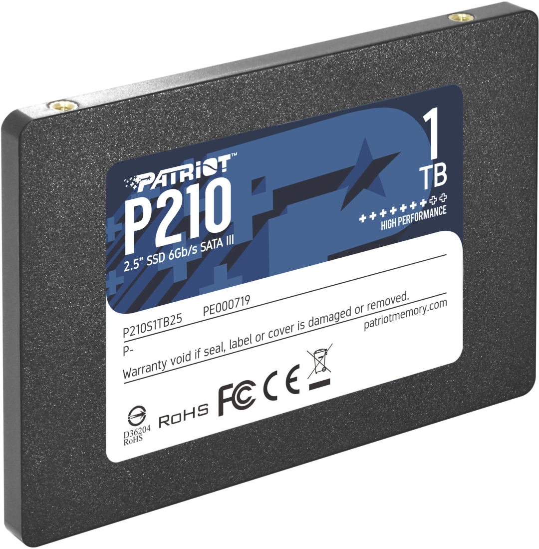 Patriot P210, 2,5" - 1TB SSD