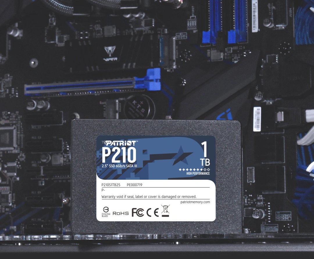 Patriot P210, 2,5" - 1TB SSD