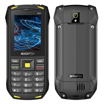 Aligator R40 eXtremo, Black Yellow