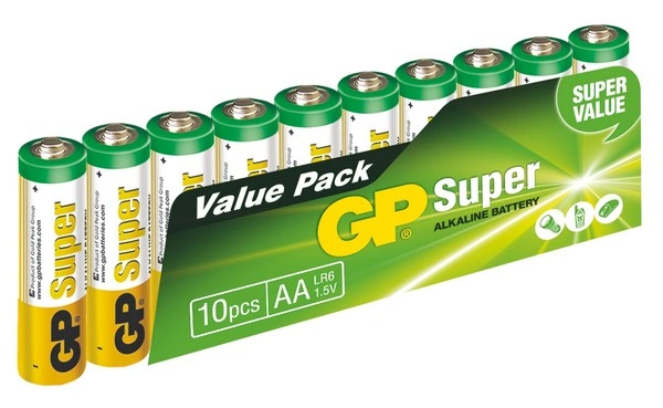 GP Super Alkaline 10ks AA