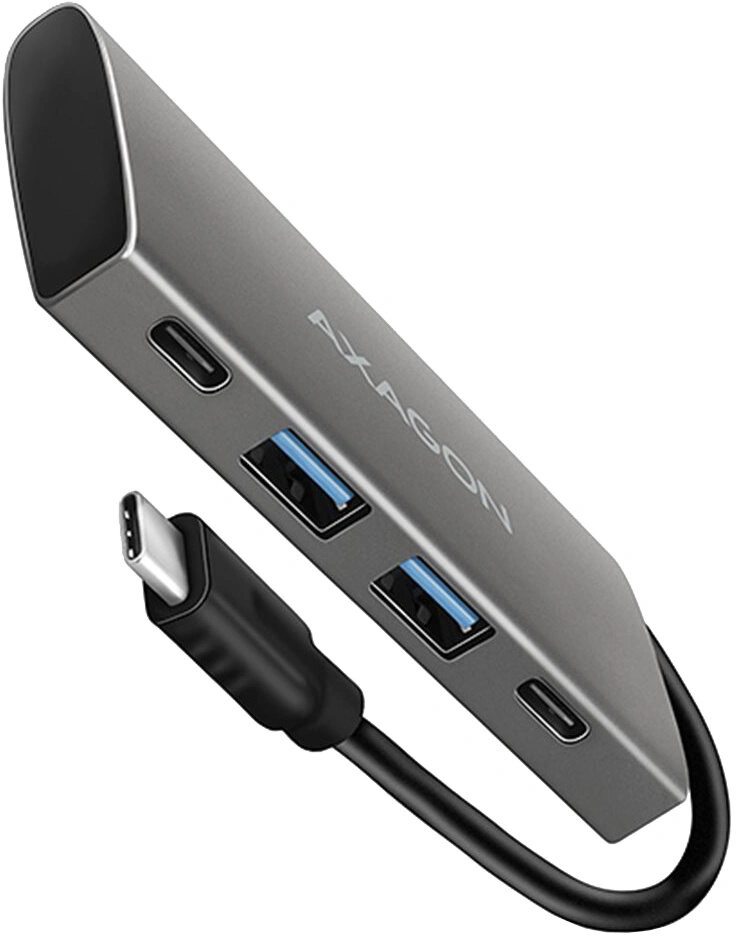 AXAGON hub USB-C 3.2 Gen2, 2xUSB-A, 2xUSB-C, 10Gbps