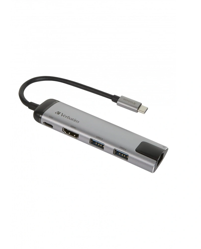 Verbatim USB-C dock,2x USB-A, HDMI