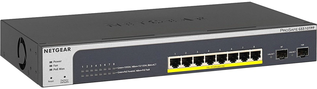 NETGEAR ProSAFE GS510TPP