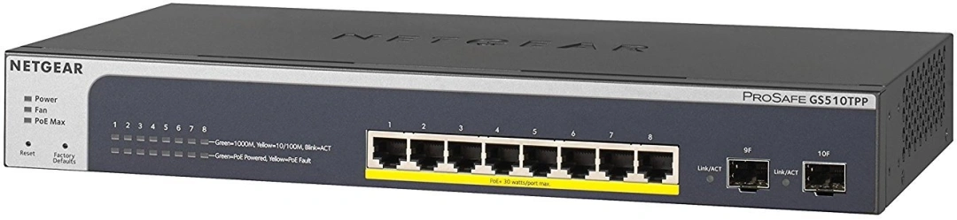 NETGEAR ProSAFE GS510TPP