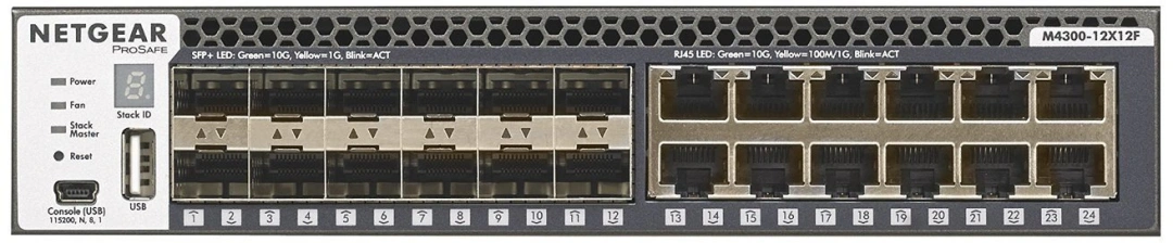 Netgear M4300-12X12F ProSafe 