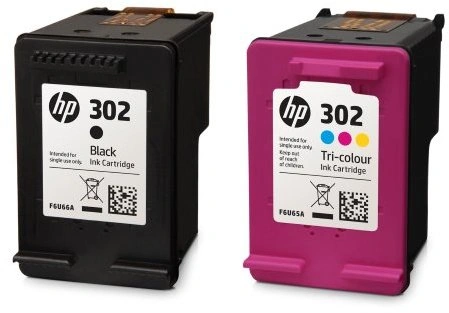 HP X4D37AE č. 302 multipack, černá