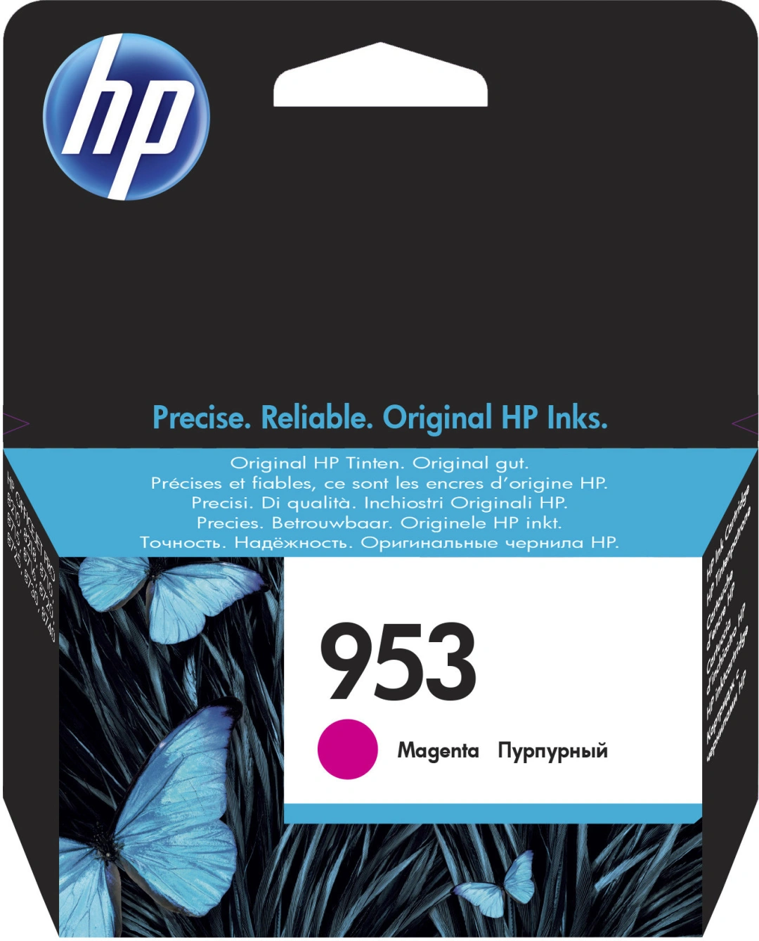 HP F6U13AE, náplň č.953, purpurová 