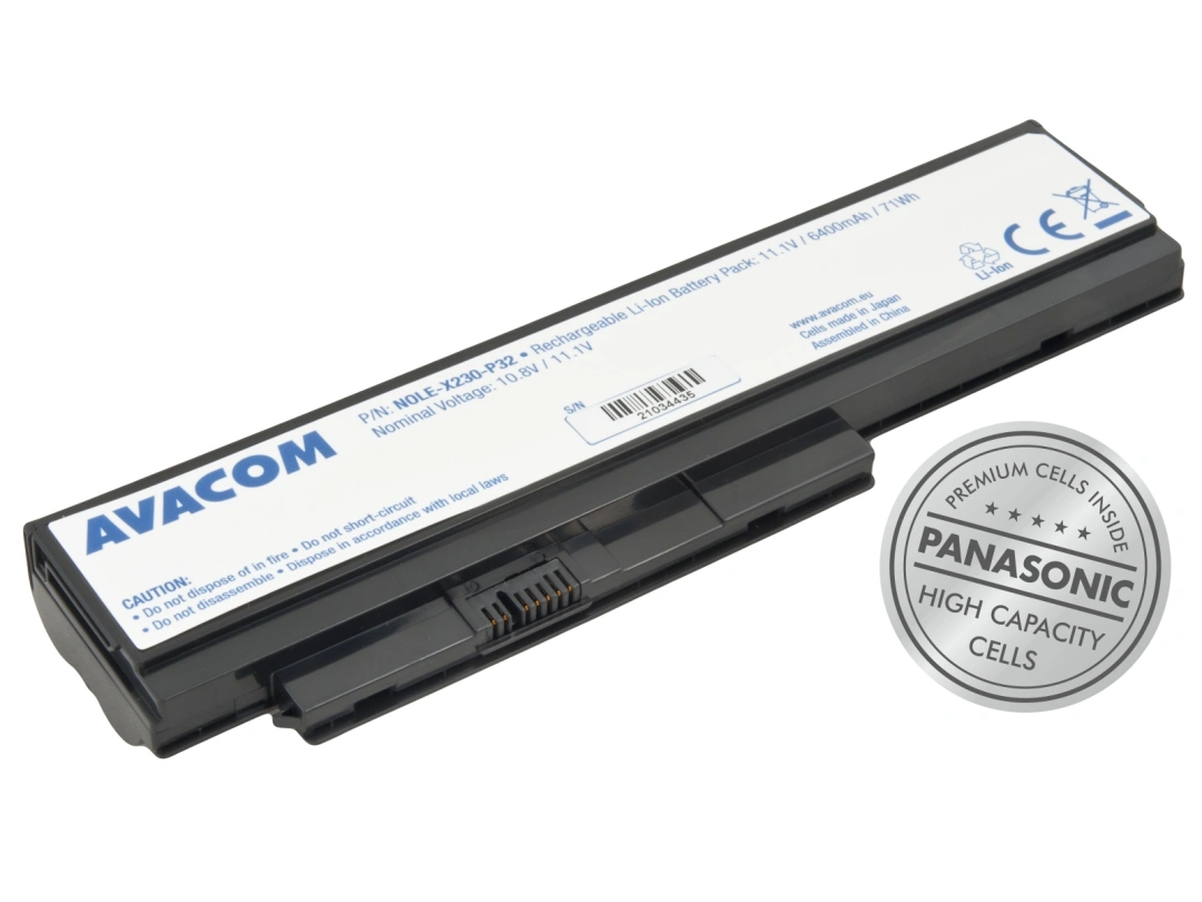 AVACOM pro Lenovo ThinkPad X230 Li-Ion 11,1V 6400mAh 71Wh