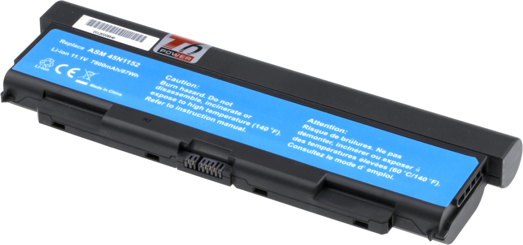 T6 power Lenovo ThinkPad T440p, T540p, W540, L440, L540 serie, 7800mAh