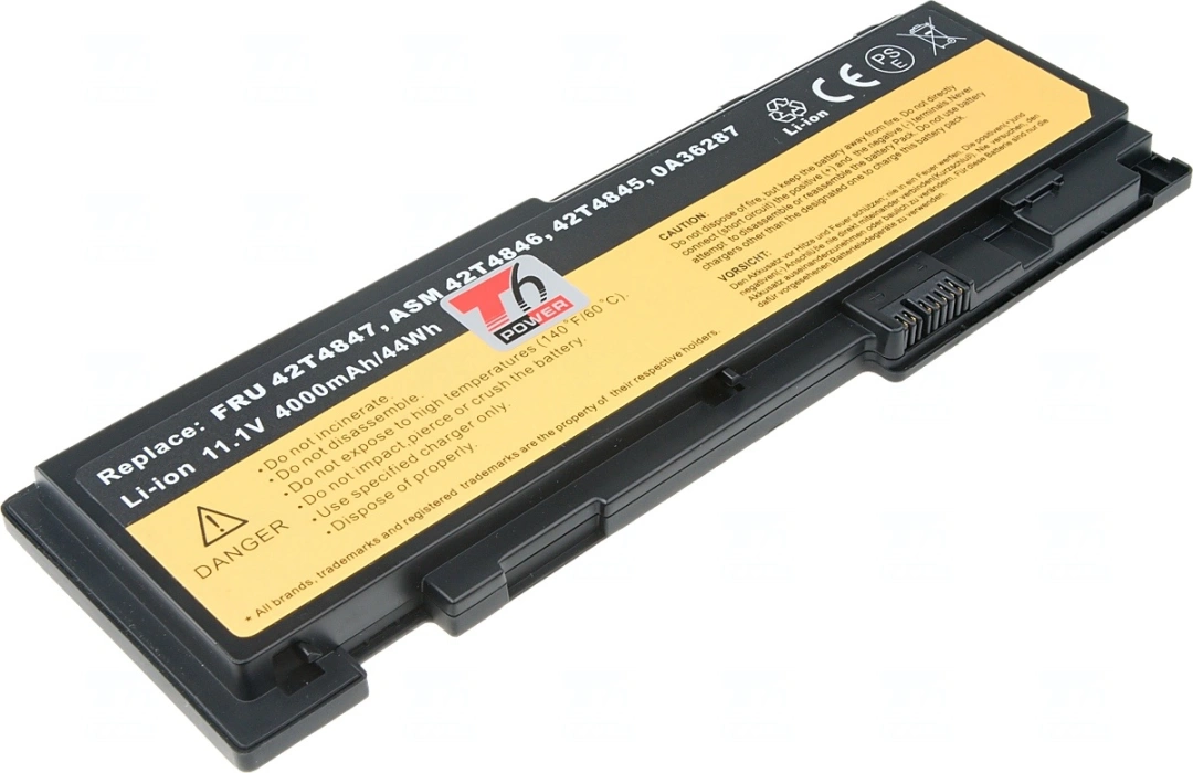 T6 power Lenovo ThinkPad T420s, T430s, 4000mAh