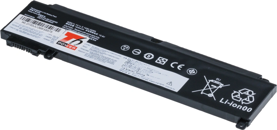 Baterie T6 power Lenovo ThinkPad T460s, T470s, 2140mAh