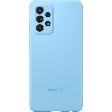 Samsung silicone cover for Samsung Galaxy A52/A52s/A52 5G, Blue