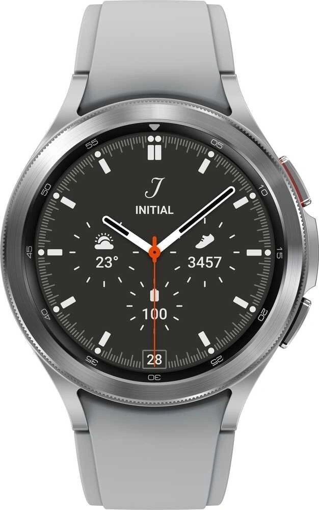 Samsung Galaxy Watch4 Classic 46 mm, LTE, Silver 