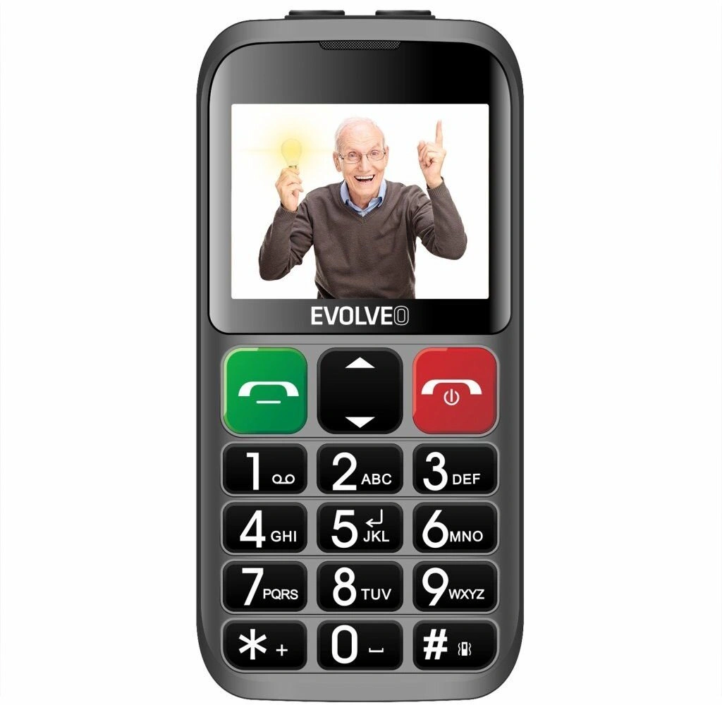 Evolveo EasyPhone EP-850-EBS, Silver