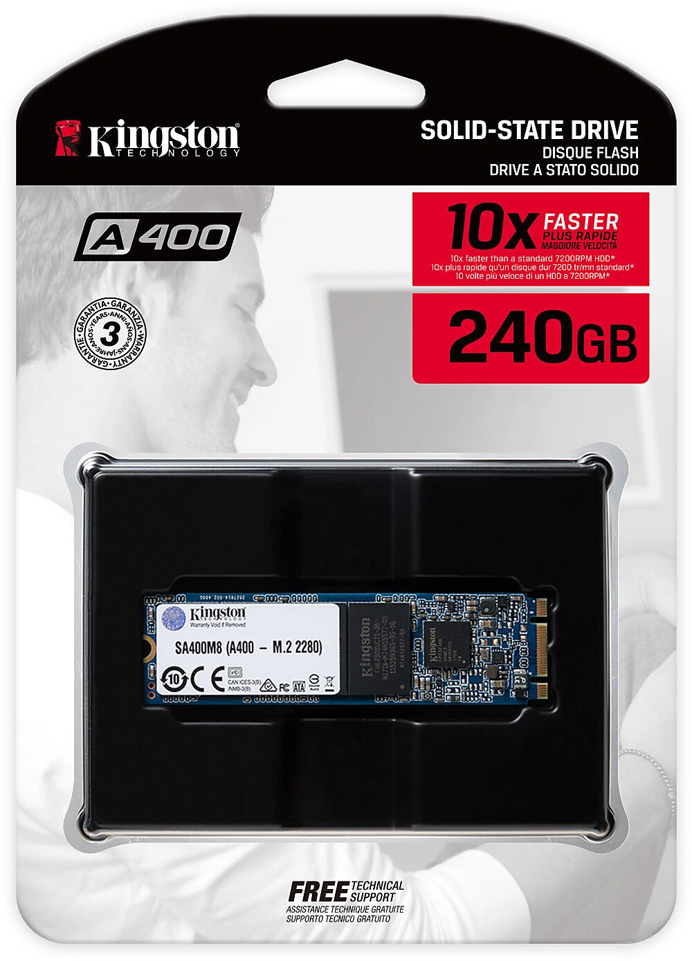 Kingston A400, M.2 - 240GB