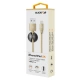 ALIGATOR PREMIUM Datový kabel 2A, Lightning gold