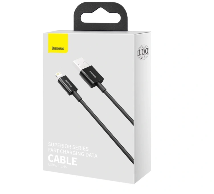 Baseus Superior Series kabel USB/Lightning 2.4A 1m (CALYS-A01) černý