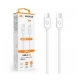 Aligator KALP3AUCUCWH Datový kabel POWER 3A, USB-C/USB-C, white