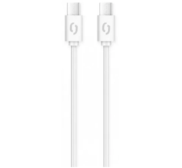 Aligator KALP3AUCUCWH Datový kabel POWER 3A, USB-C/USB-C, bílý