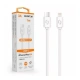 Aligator KALP3AUCLIWH Datový kabel POWER 3A, USB-C/lightning bílý