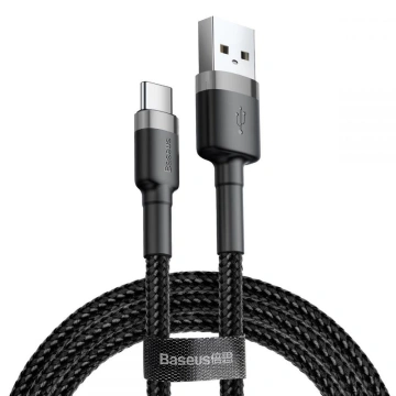 Colorfone CATKLF-BG1 Baseus Cafule Kabel USB-C 3A 1m Grey/Black