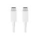 Samsung kabel USB-C/USB-C, 5A, 1,8m (EP-DX510JWEGEU) bílý