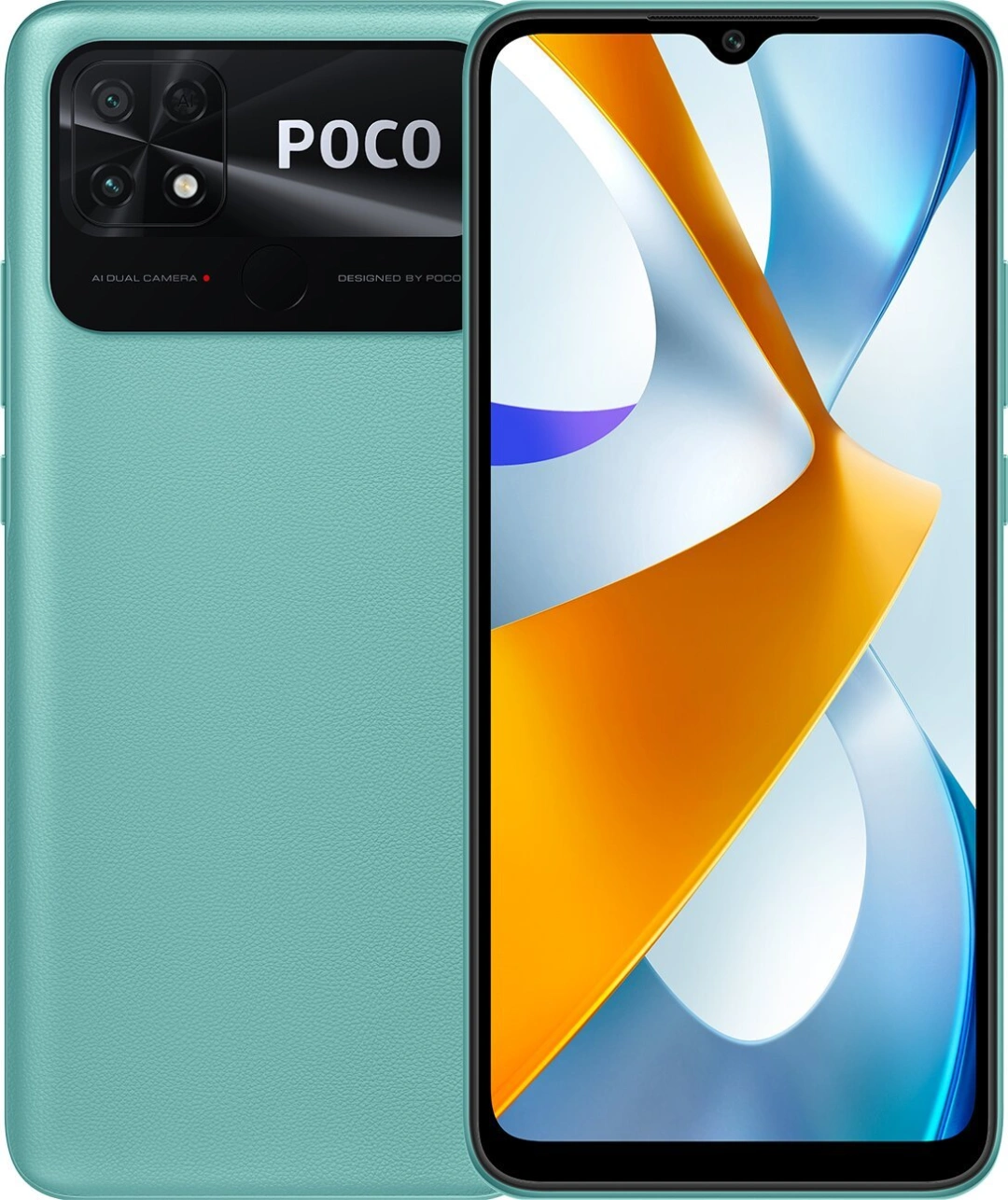 POCO C40 4/64 GB, Coral Green