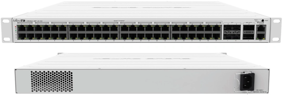 MikroTik CRS354-48P-4S+2Q+RM