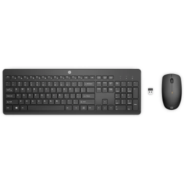 HP Wireless 235, CZ/SK/ENG, Black