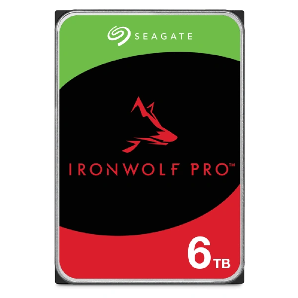 Seagate IronWolf Pro, 3,5" - 6TB