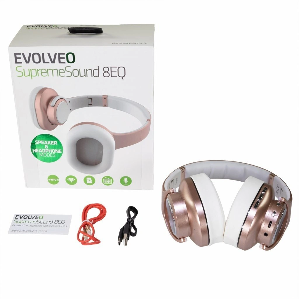 Evolveo SupremeSound 8EQ (SD-8EQ-RG) Pink