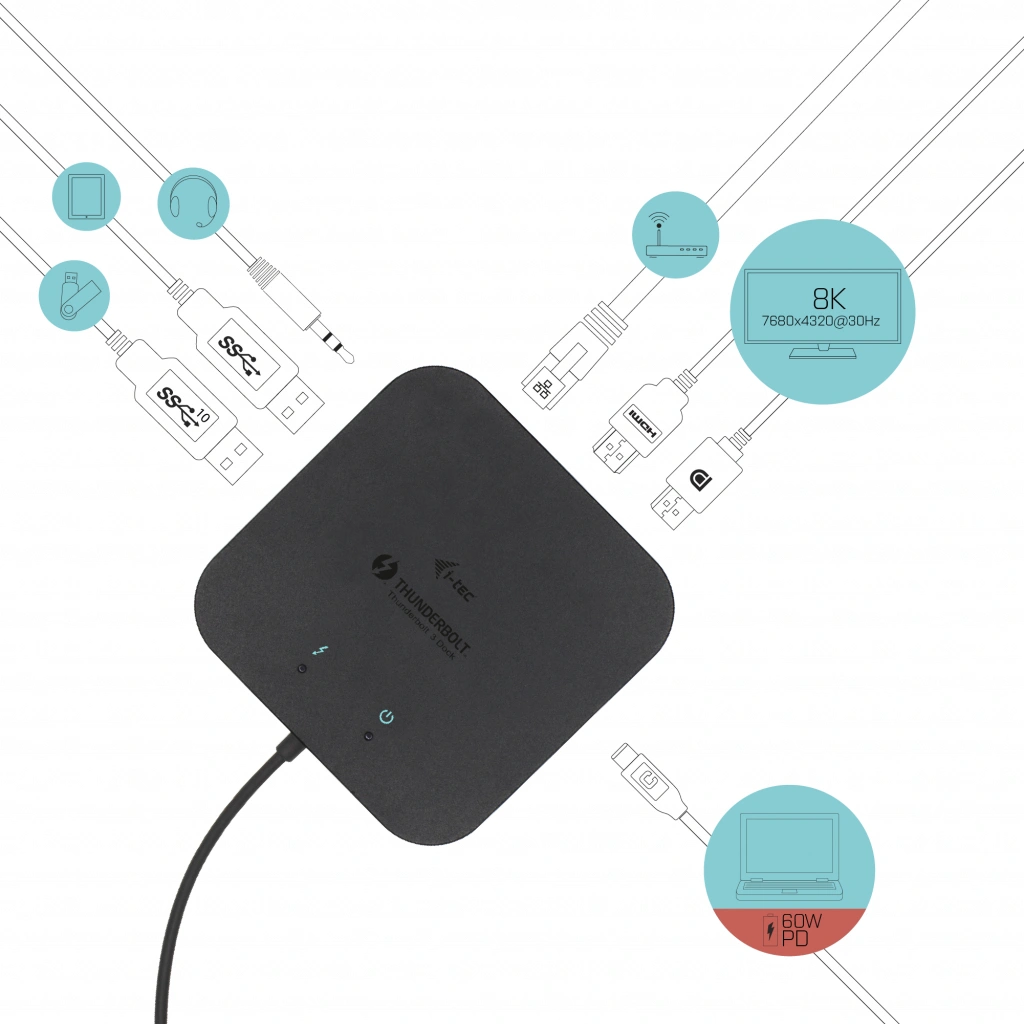 i-tec TB3TRAVELDOCKPD60W