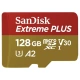 SanDisk Micro SDHC Extreme Plus 128GB UHS-I U3 (SDSQXBD-128G-GN6MA)