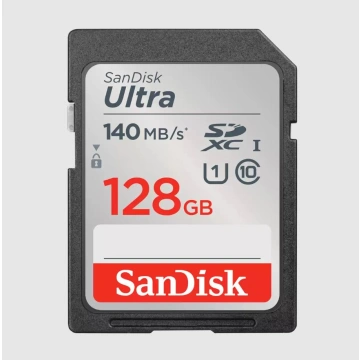 SanDisk Ultra SDXC 128GB 140MB/s Class10 UHS-I