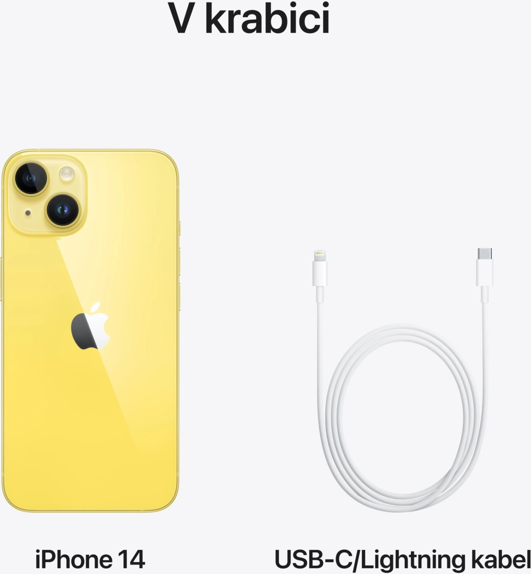 Apple iPhone 14 128 GB, Yellow