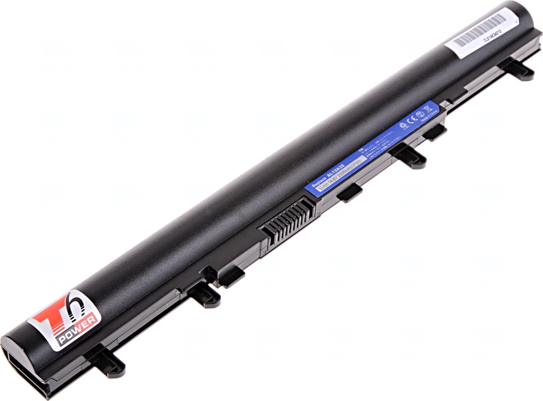 Baterie T6 Power pro Acer Aspire ES1-431 serie, Li-Ion, 14,8 V, 2600 mAh (38 Wh), černá