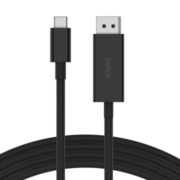 Belkin kabel USB-C na DP 1.4, 2m, černá, AVC014bt2MBK