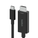 Belkin kabel USB-C na HDMI 2.1, 2m, černá, AVC012bt2MBK