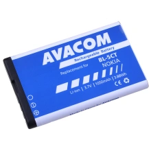 Baterie Avacom pro Nokia 6303, 6730, C5, Li-Ion 3,7V 1050mAh  (náhrada BL-5CT) (GSNO-BL5CT-S1050A)